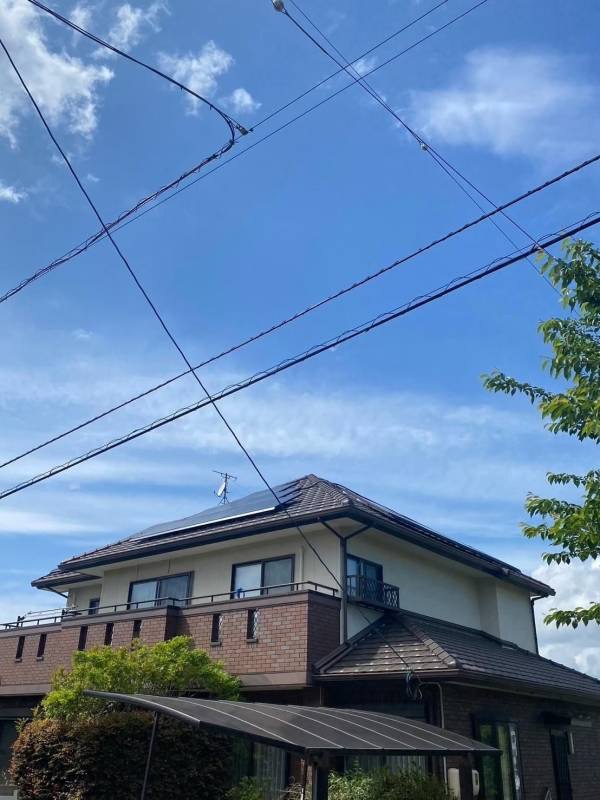 ソーラーパネル設置例